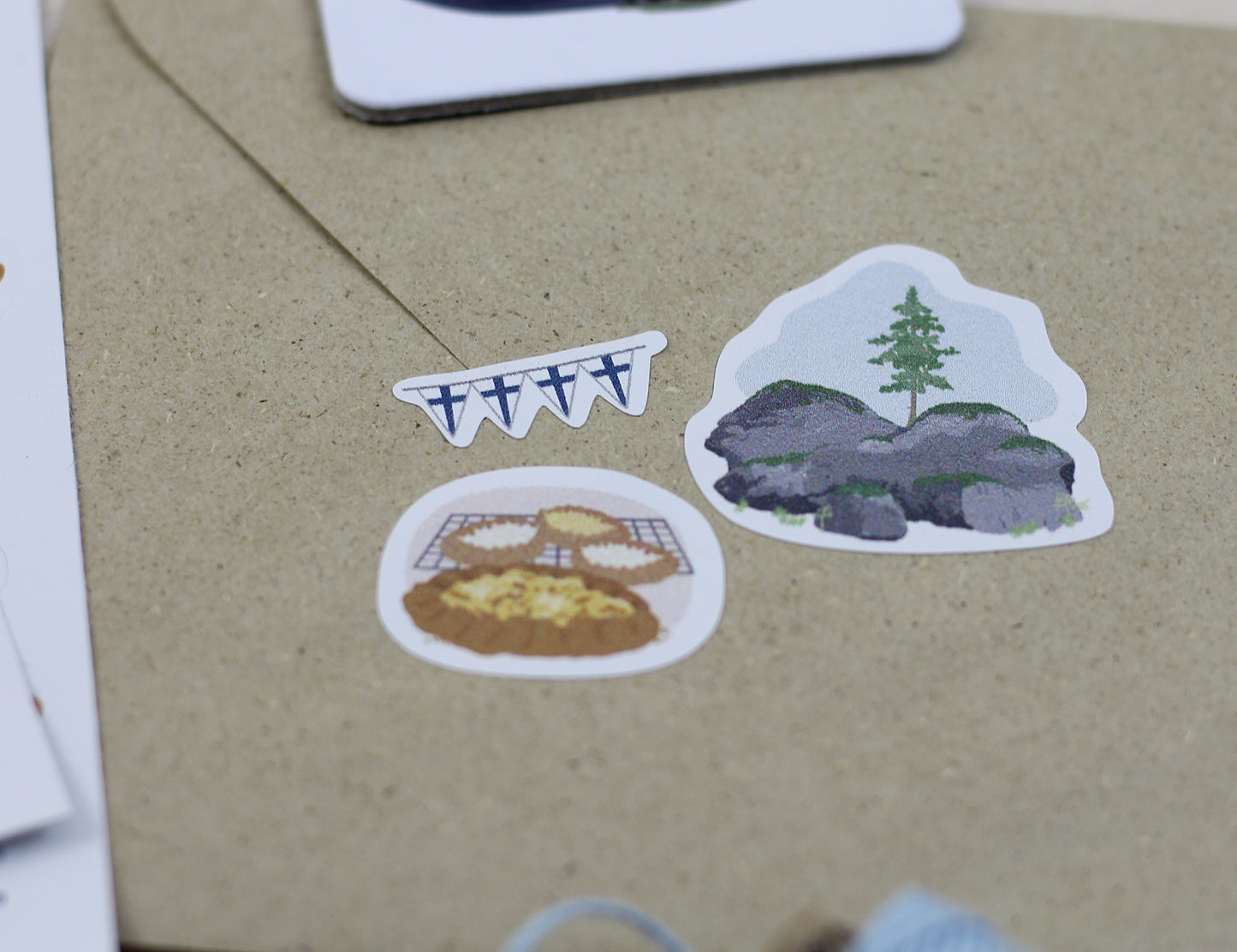 Stickerbogen „Finnland“ groß
