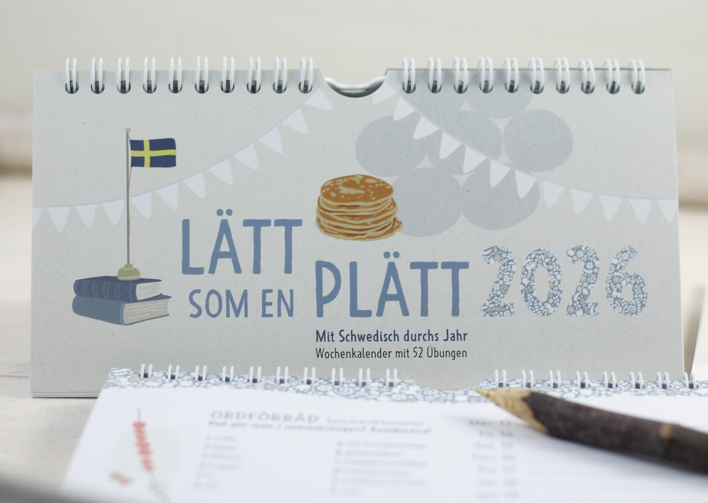 Schwedischlernkalender 2026
