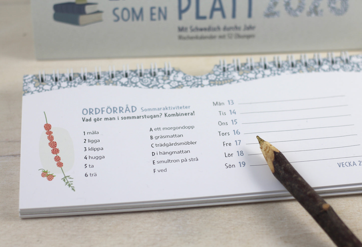 Schwedischlernkalender 2026