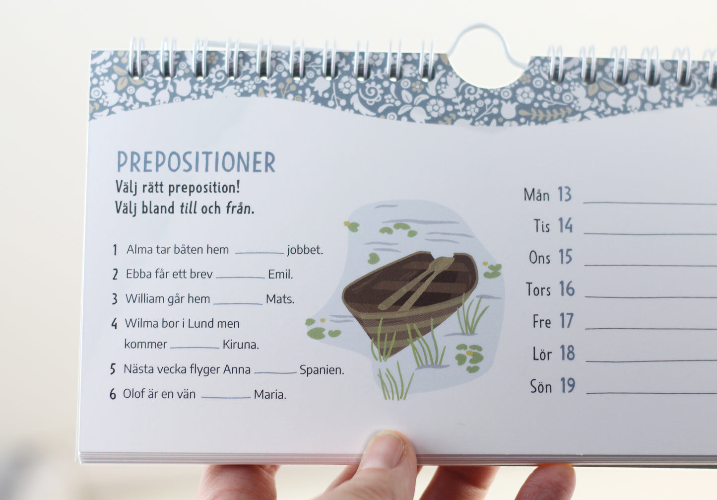 Schwedischlernkalender 2026
