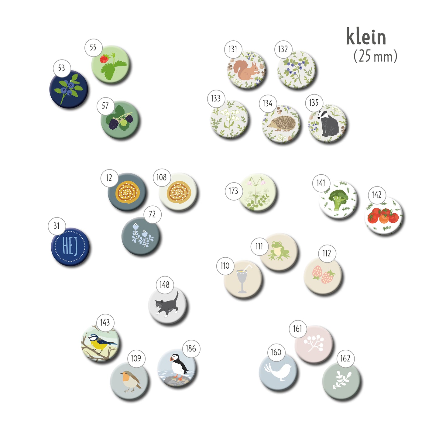 4 Magnete selber mixen (4× klein)