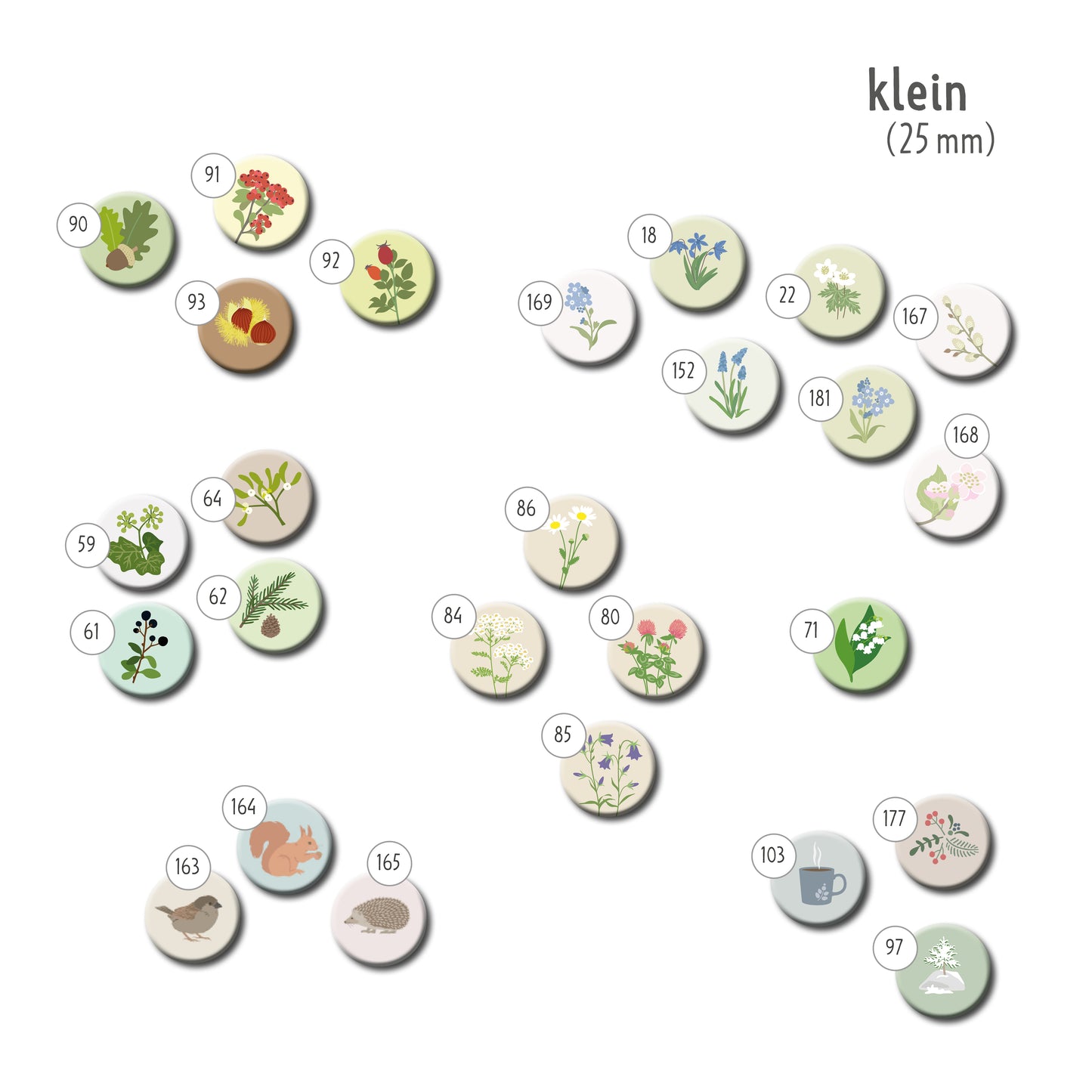 4 Magnete selber mixen (4× klein)