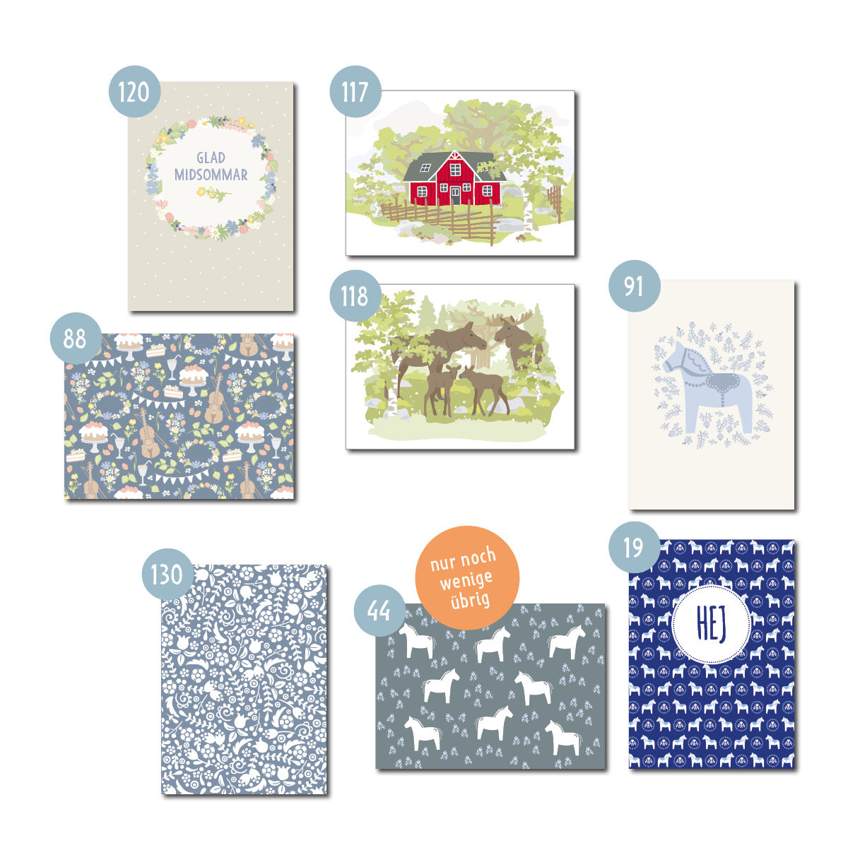 Mix 10 cards yourself