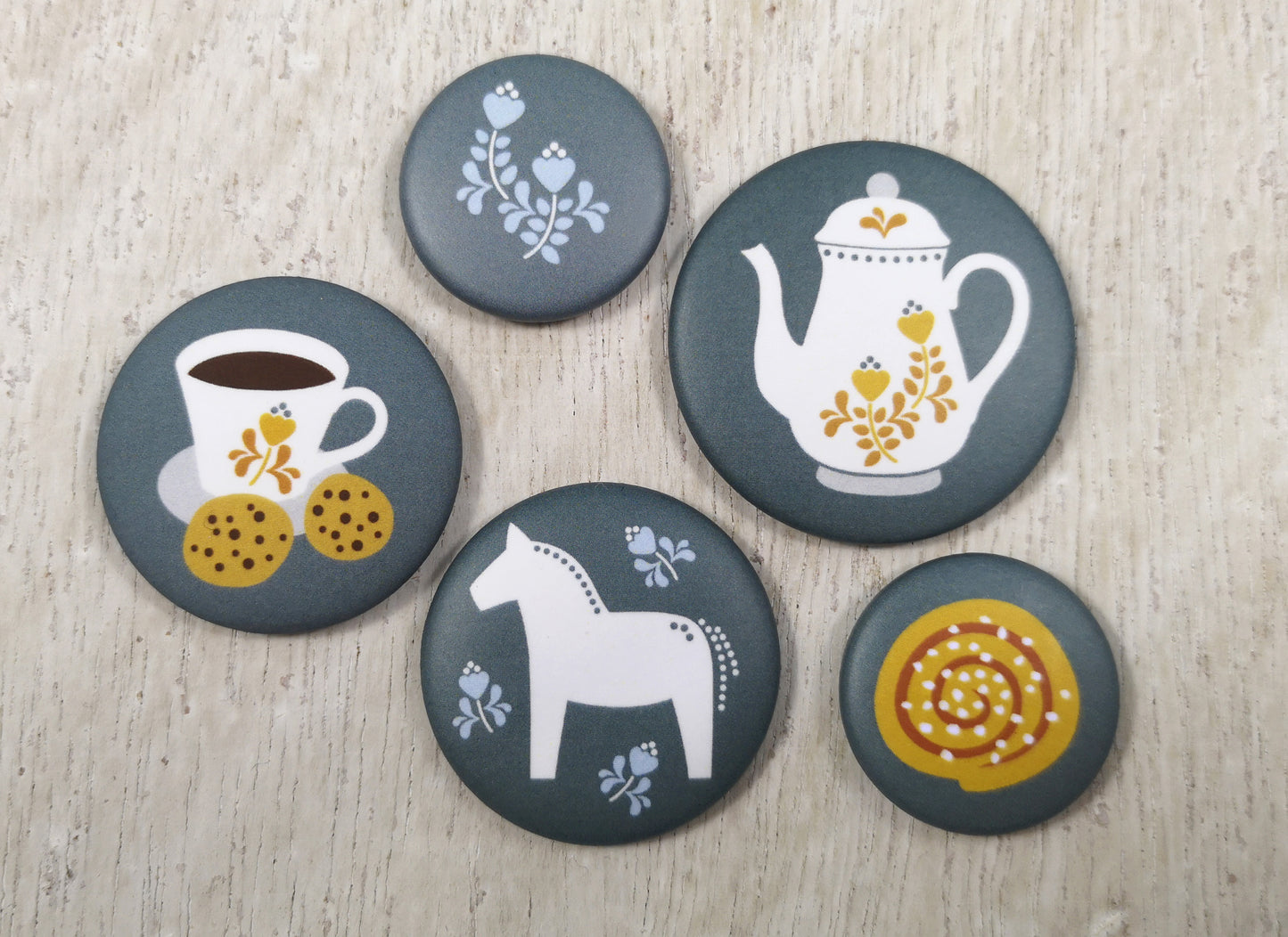 Magnetset „Fika + Dala“