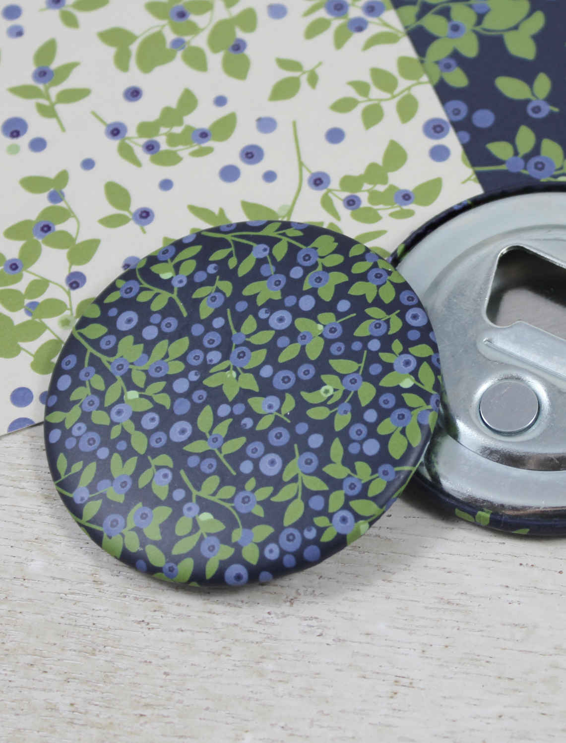 Bottle Opener "Blueberries"