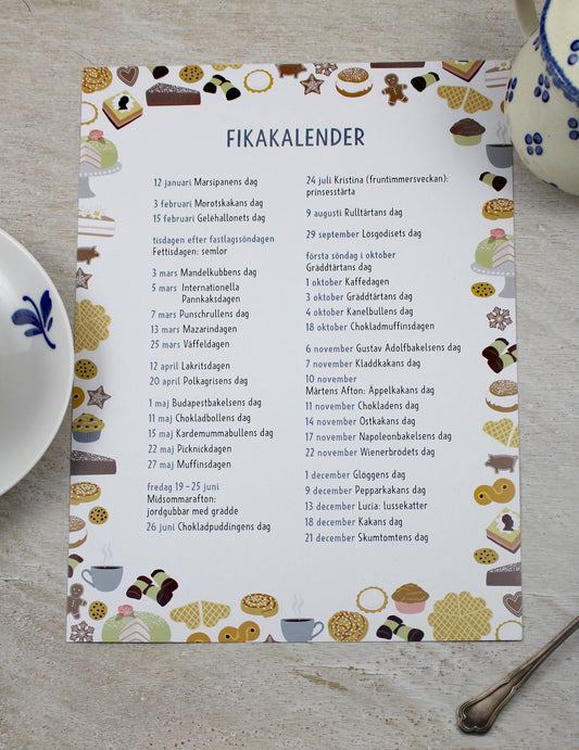 Print „Fikakalender“