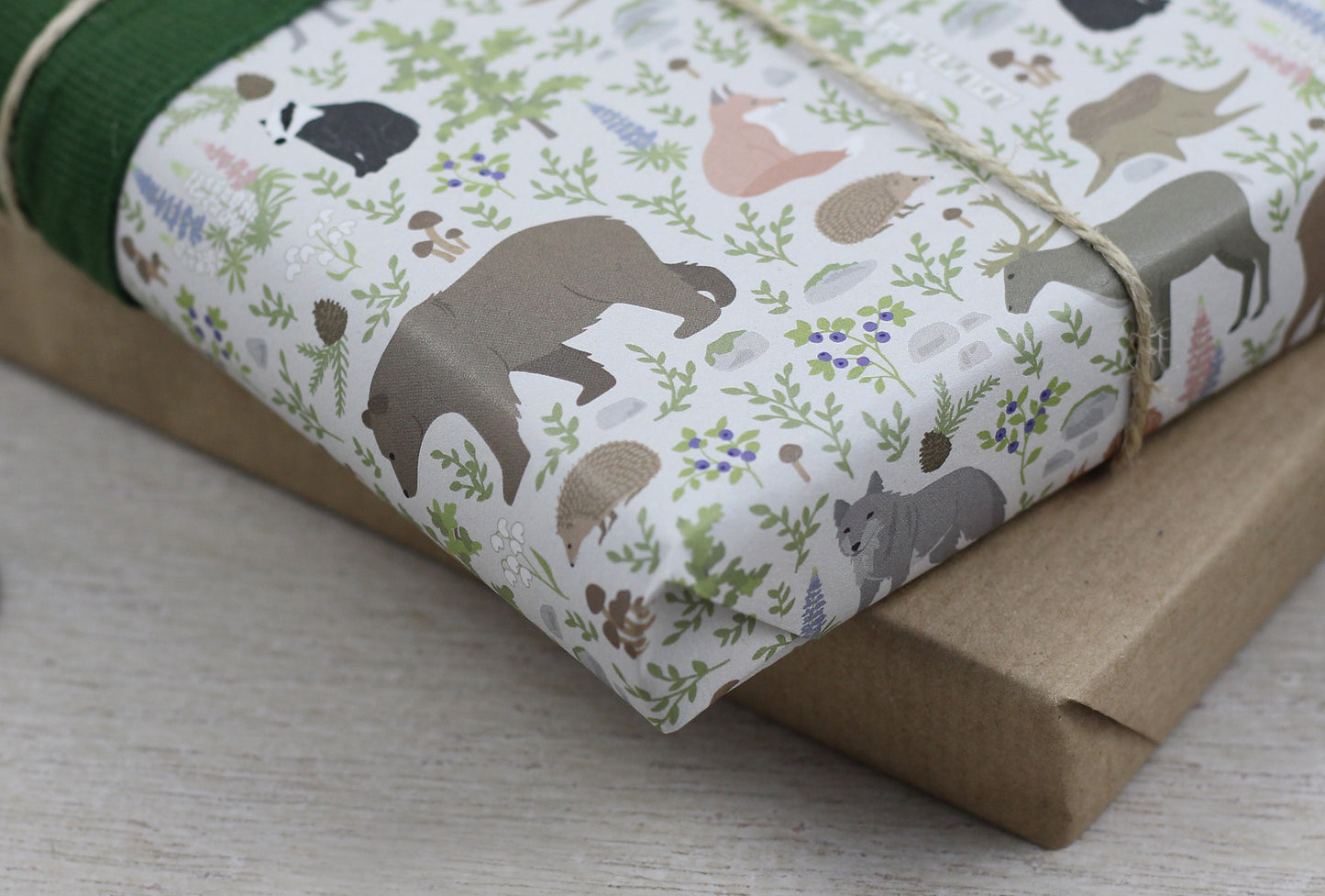 Geschenkpapier „Waldtiere“