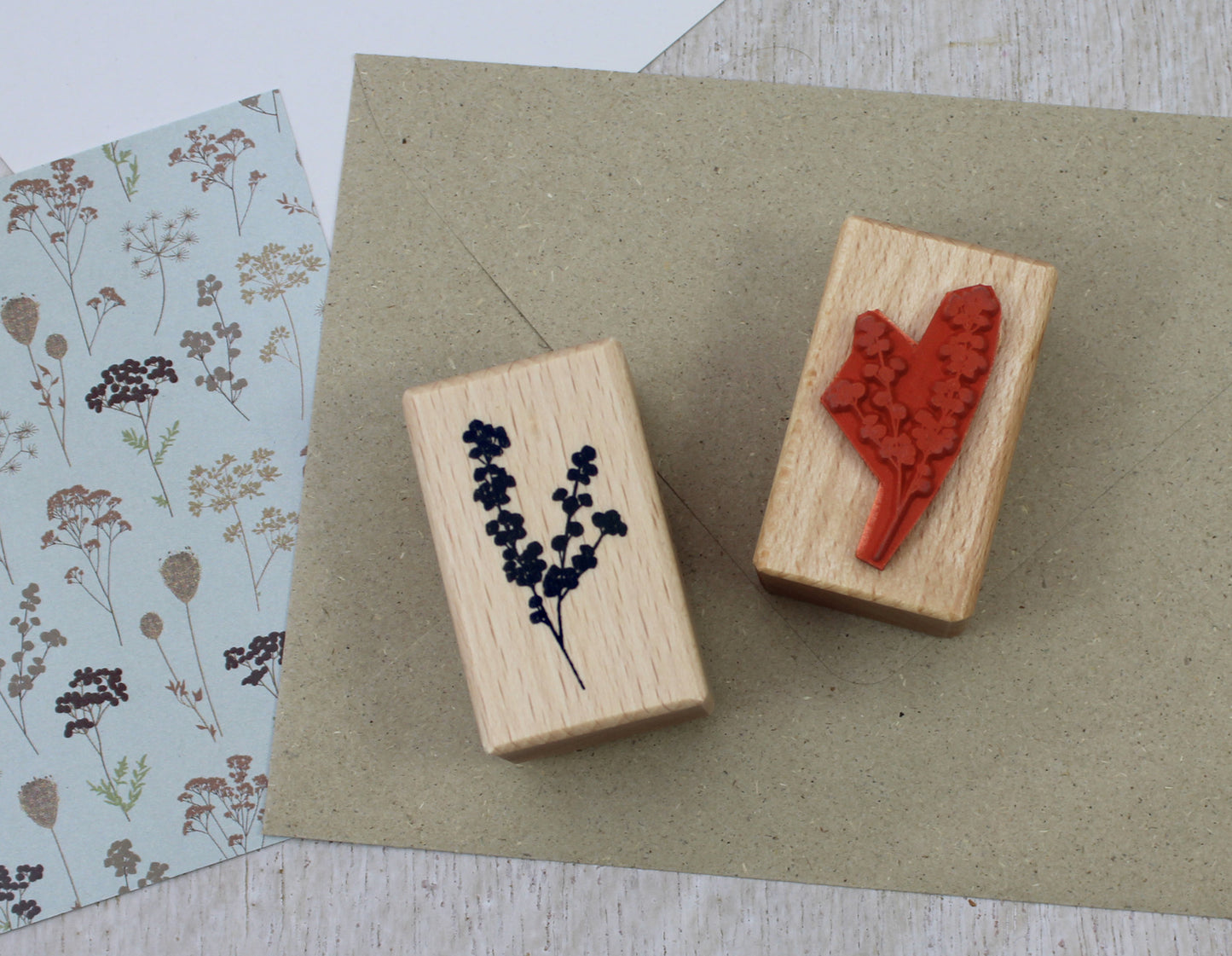 Stempel „Herbstgestrüpp“