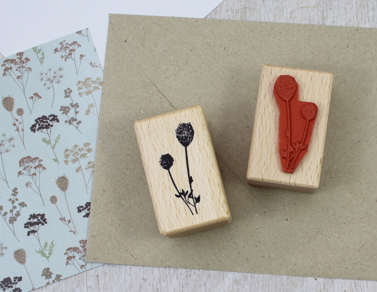 Stempel „Herbstgestrüpp“