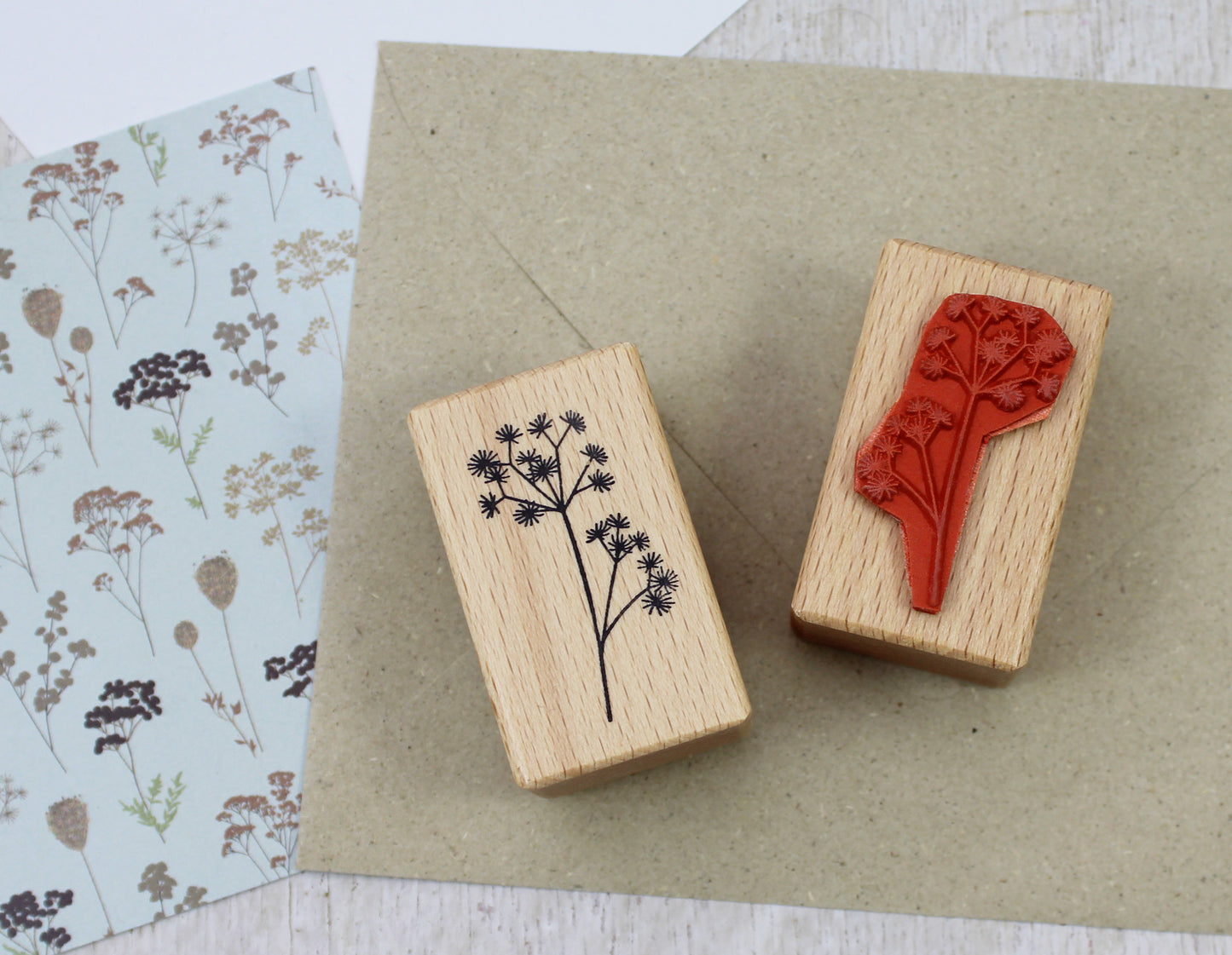 Stempel „Herbstgestrüpp“