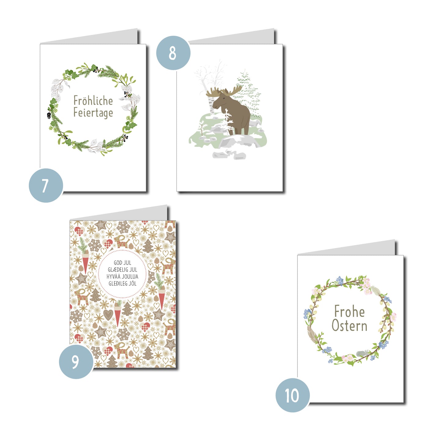 4 Klappkarten selber mixen
