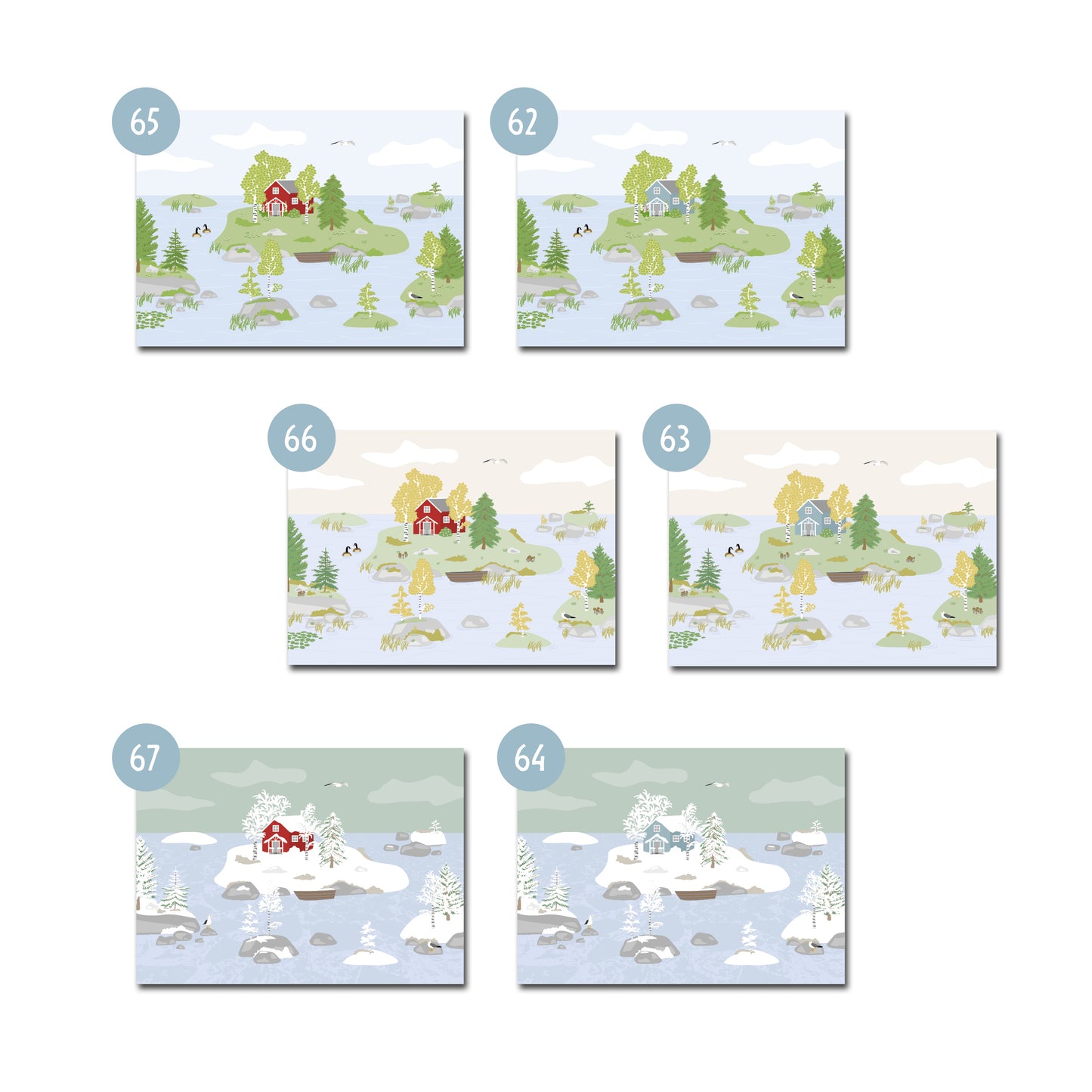 Mix 10 cards yourself