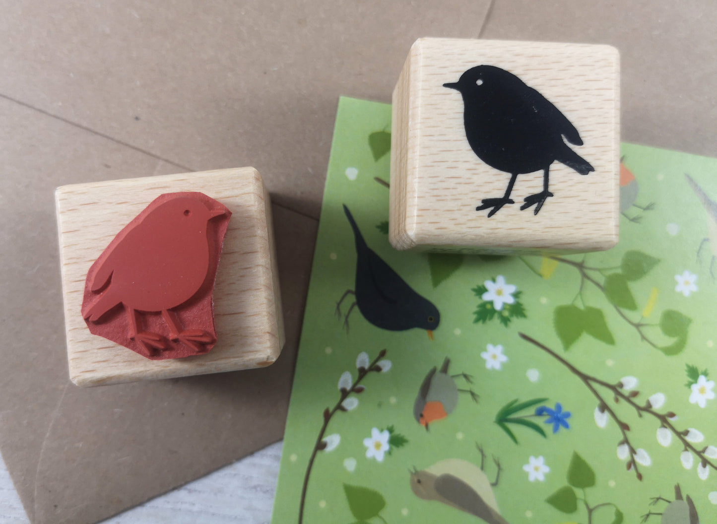 Stempel „Kleiner Vogel“