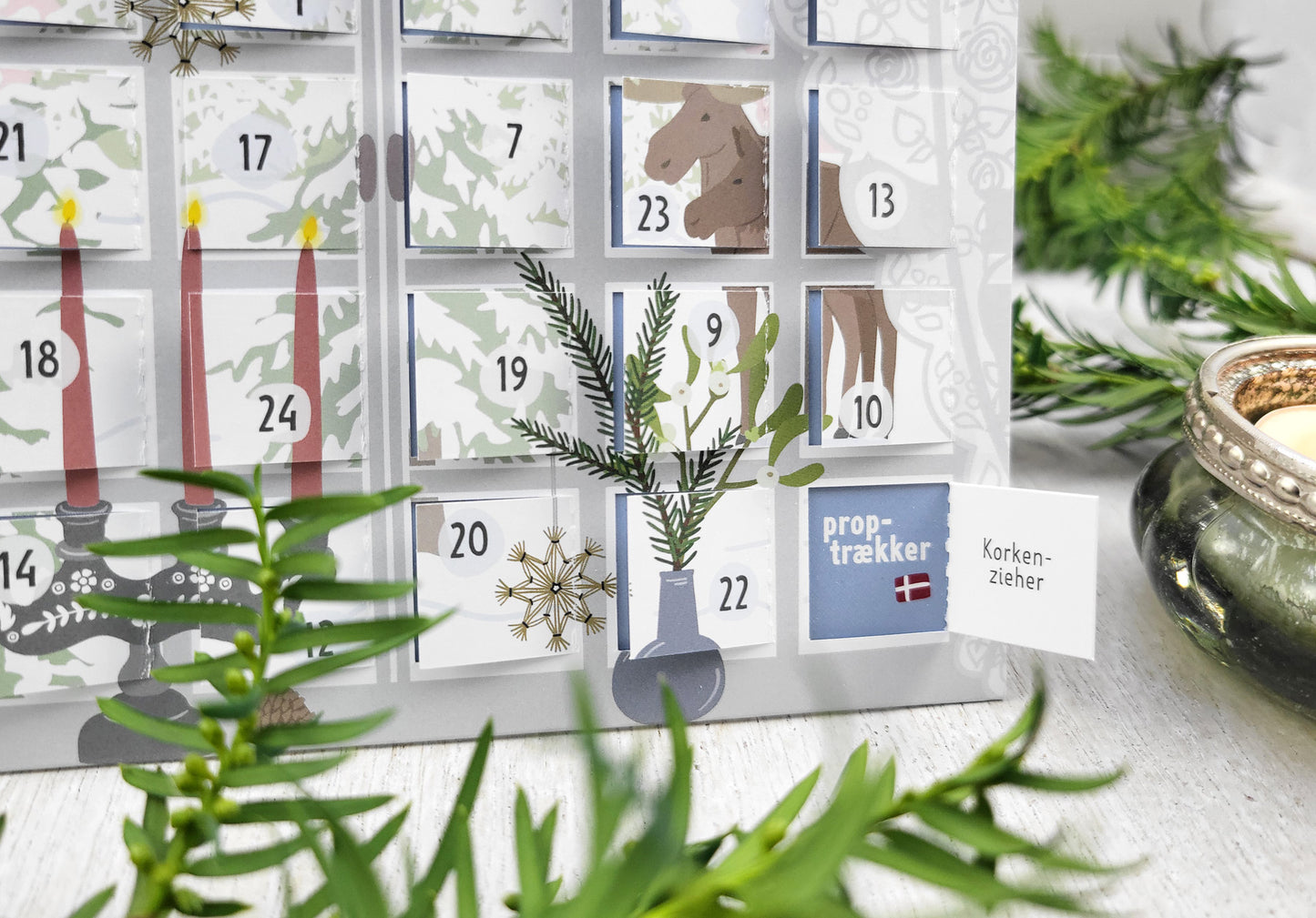 Mini-Adventskalender „24 beste nordische Wörter“