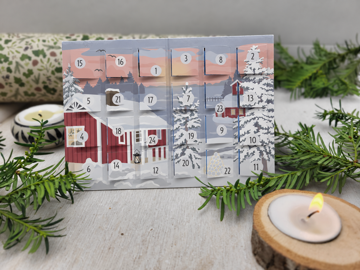 Mini-Adventskalender „24 beste nordische Wörter“ 2026
